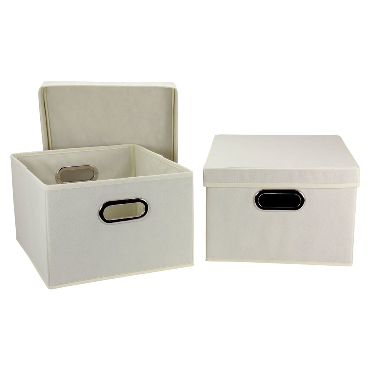 Household Essentials Storage Bins with Lids, 2ct.